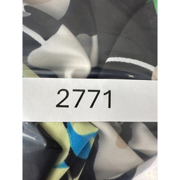 New York Company Plus Sz 18 Dark Floral Print Knee Length Shift Dress Cap Sleeve - Picture 9 of 9